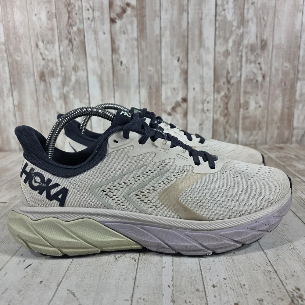 Hoka One One Arahi 6 Womens 9.5B Running Shoes Summer Song Blue Fog Stability